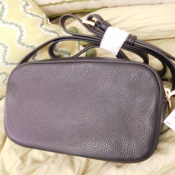 Michael Kors Fulton Double Zip Crossbody Black - Picture 3 of 8